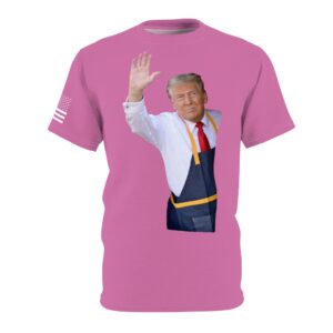Trump is waving in McDonalds.  i'm lovin' it Pink T-Shirt.