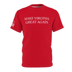 Make Virginia Great Again Flag Red T-Shirt
