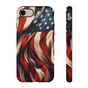 American Flag iPhone Samsung and Google Pixel Phone Case